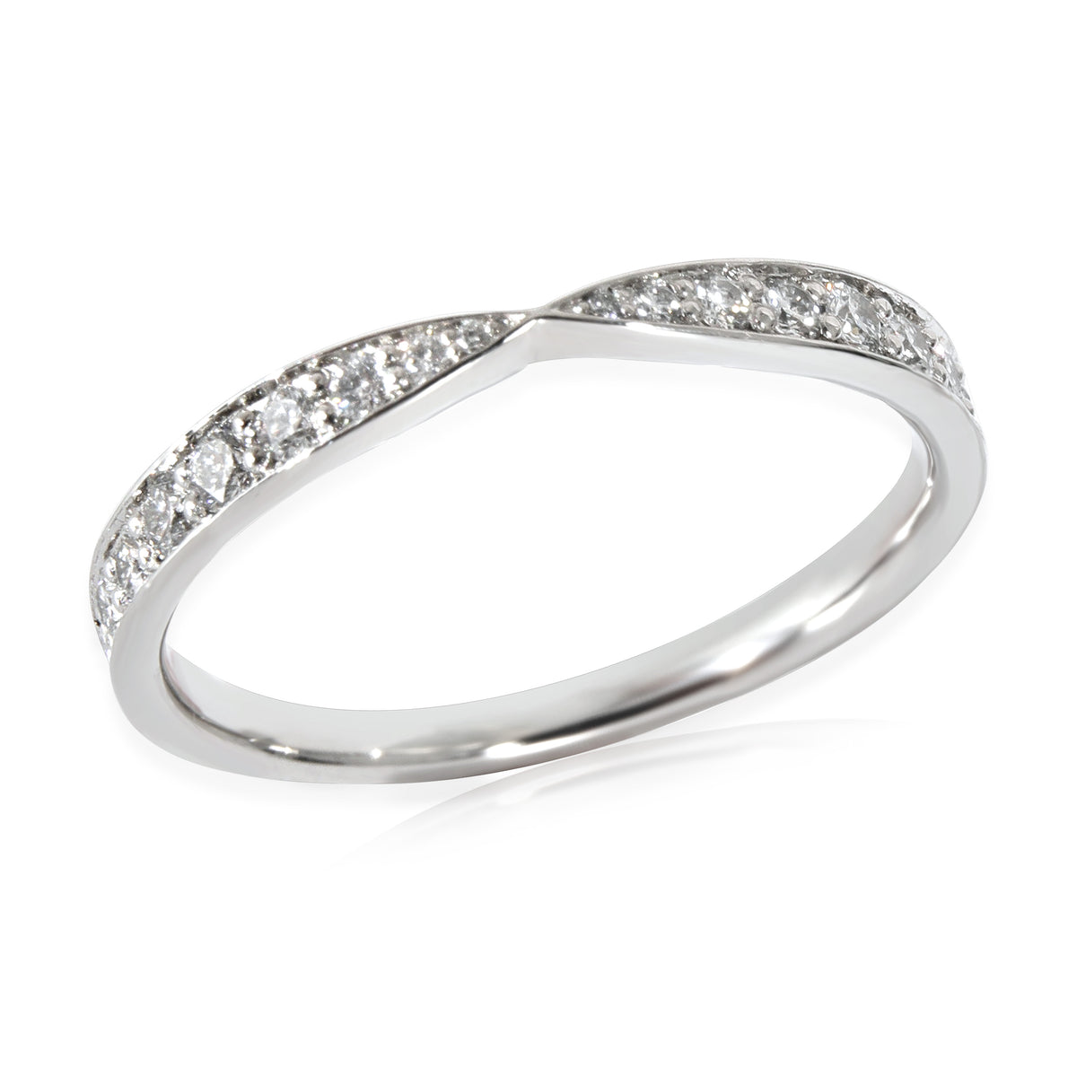 Tiffany & Co. Harmony Band in  Platinum 0.23 CTW