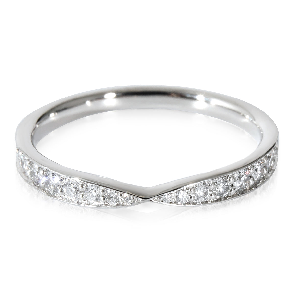 Tiffany & Co. Harmony Band in  Platinum 0.23 CTW