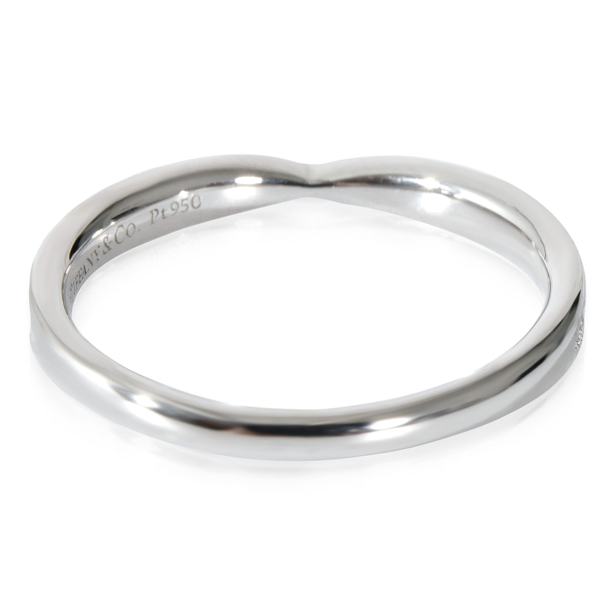 Tiffany & Co. Harmony Band in  Platinum 0.23 CTW