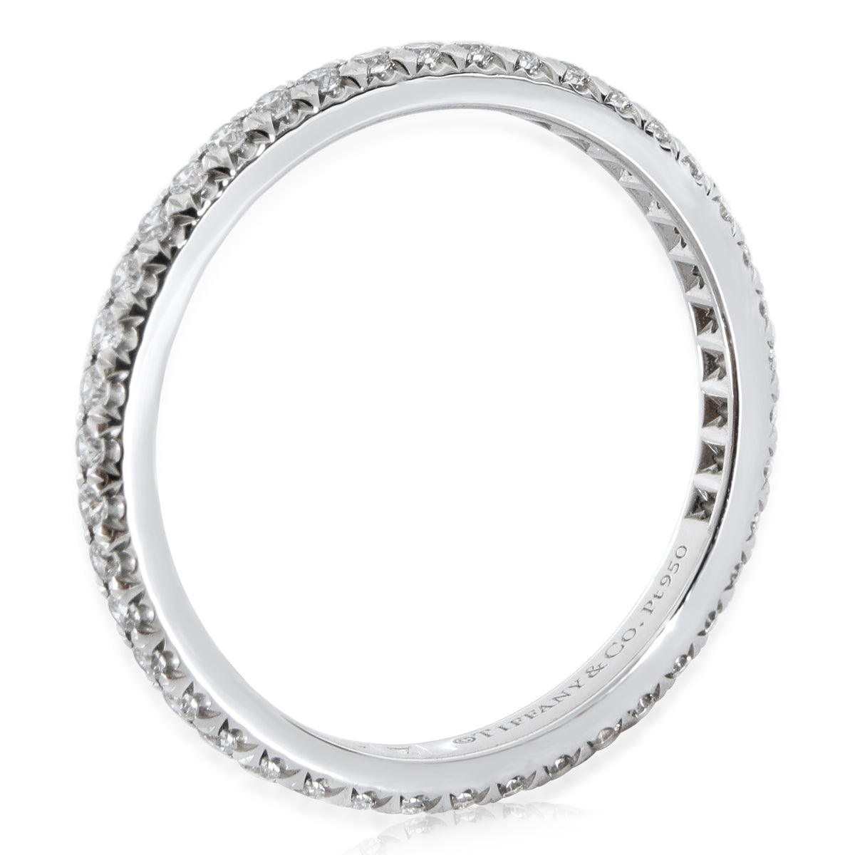 Tiffany & Co. Soleste Eternity Band in  Platinum 0.34 CTW