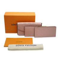 Louis Vuitton Rose Poudre Monogram Empreinte Félicie Pochette