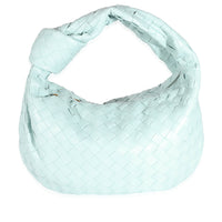 Bottega Veneta Nappa Teal Washed Intrecciato Teen Jodie