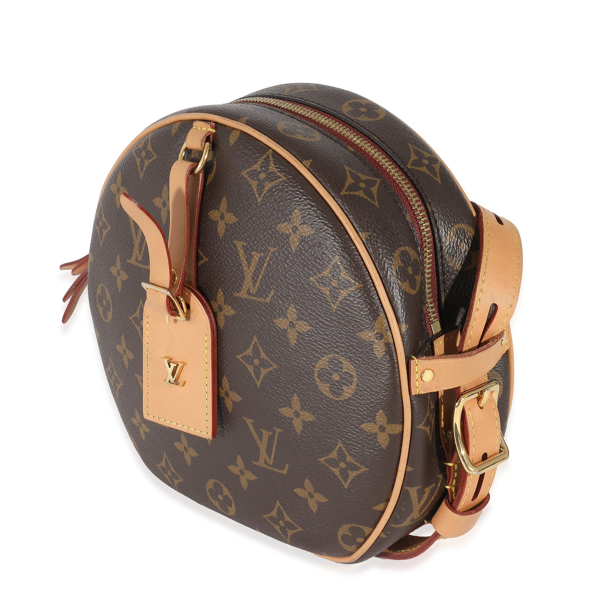 Louis Vuitton Boite Chapeau Souple Bag Monogram Canvas MM Brown