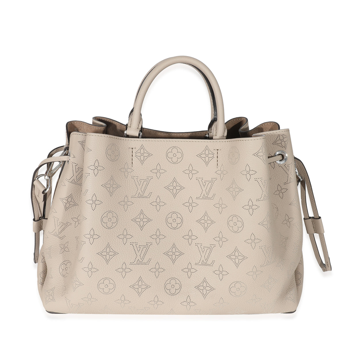 LOUIS VUITTON Women's Mahina Bella Tote Leather in Blue