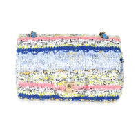 Chanel Multicolor Tweed Mini Rectangular Flap Bag