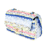 Chanel Multicolor Tweed Mini Rectangular Flap Bag