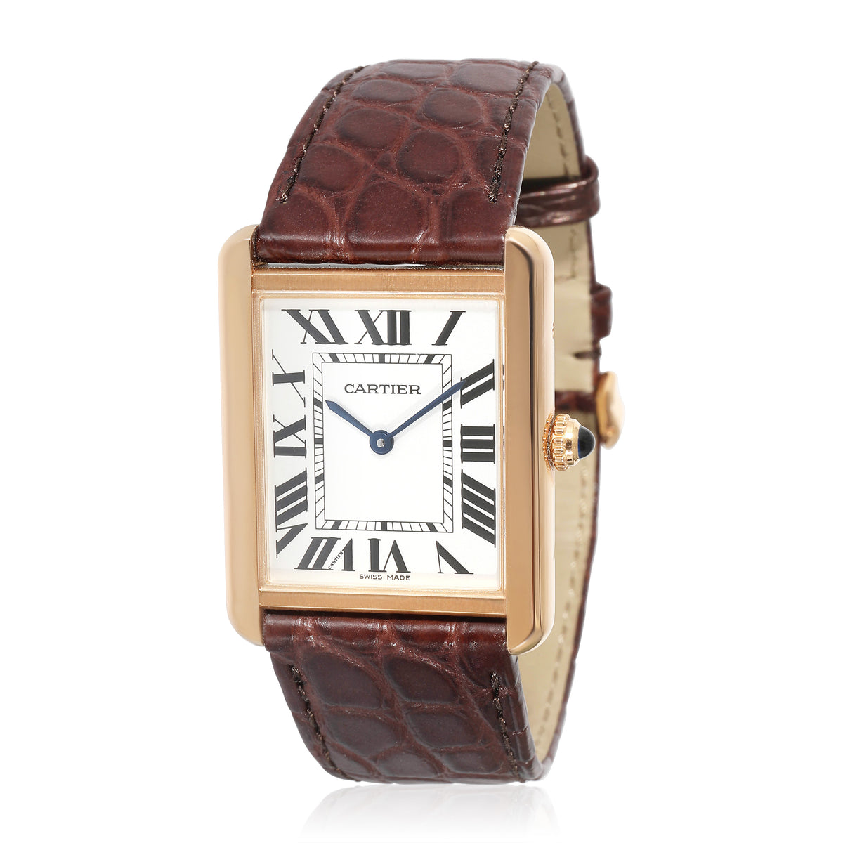Cartier Tank Solo W5200025 Unisex Watch in 18kt Rose Gold