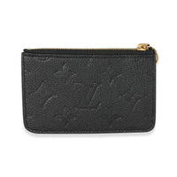 Louis Vuitton Black Empreinte Romy Card Holder