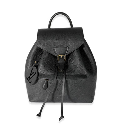 Louis Vuitton Black Empreinte Montsouris Backpack