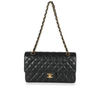 Chanel Black Caviar Medium Classic Double Flap Bag