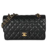 Chanel Black Caviar Medium Classic Double Flap Bag