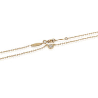 Tiffany & Co. Elsa Peretti Diamond By the Yard Necklace in 18k Gold 0.12 CTW