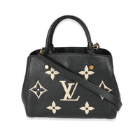Louis Vuitton Black Beige Monogram Empreinte Montaigne BB, myGemma, SG