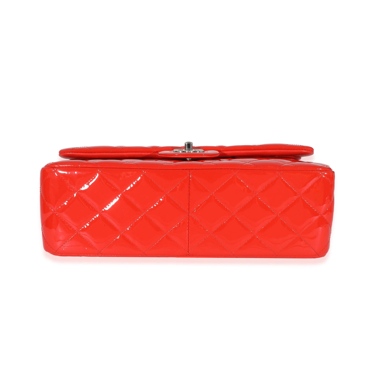 Chanel Red Patent Jumbo Classic Double Flap Bag | myGemma | QA