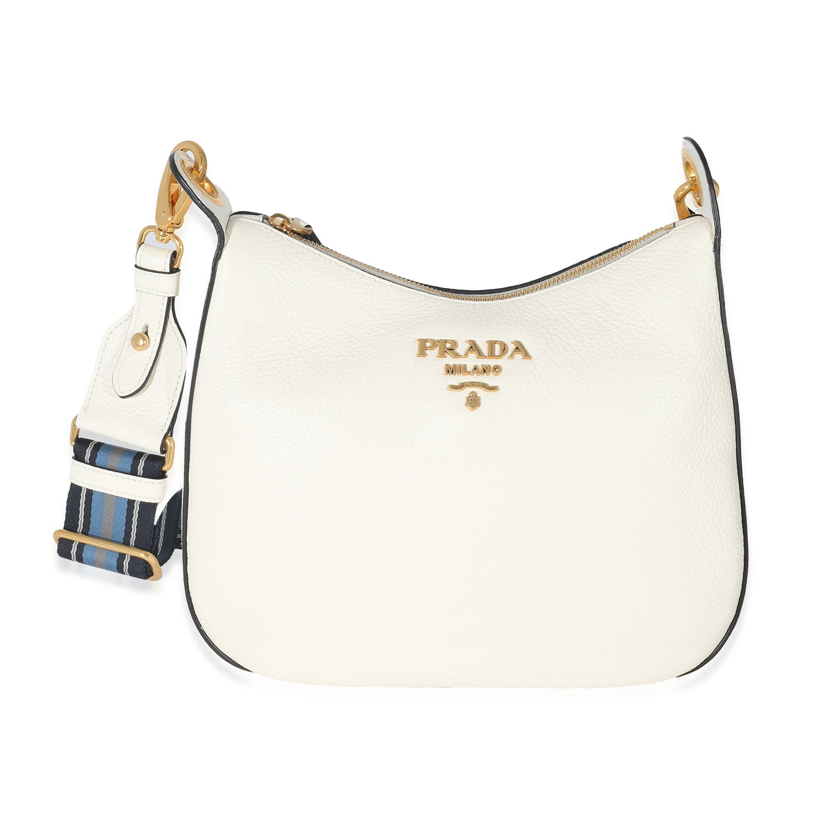 Prada Re-Edition 2005 Saffiano Leather Bag White/ Ivory