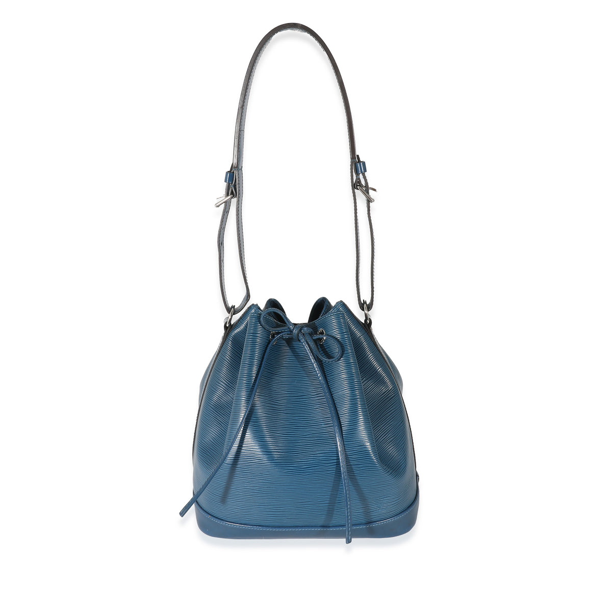 Louis Vuitton Blue Epi Leather Noe PM Draw String Shoulder Bag
