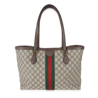 Gucci GG Supreme Medium Ophidia Web Tote