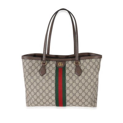 Gucci GG Supreme Medium Ophidia Web Tote