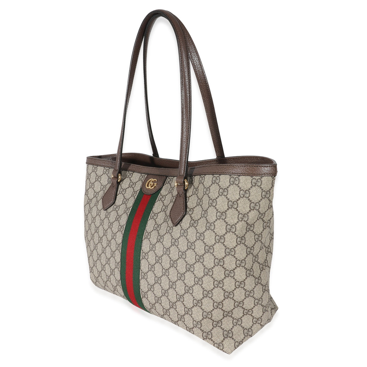 Gucci GG Supreme Medium Ophidia Web Tote