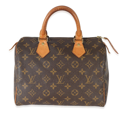 Louis Vuitton Monogram Canvas Speedy 25