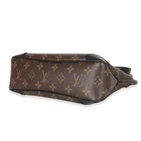 Louis Vuitton Black Leather Monogram Canvas Odeon PM