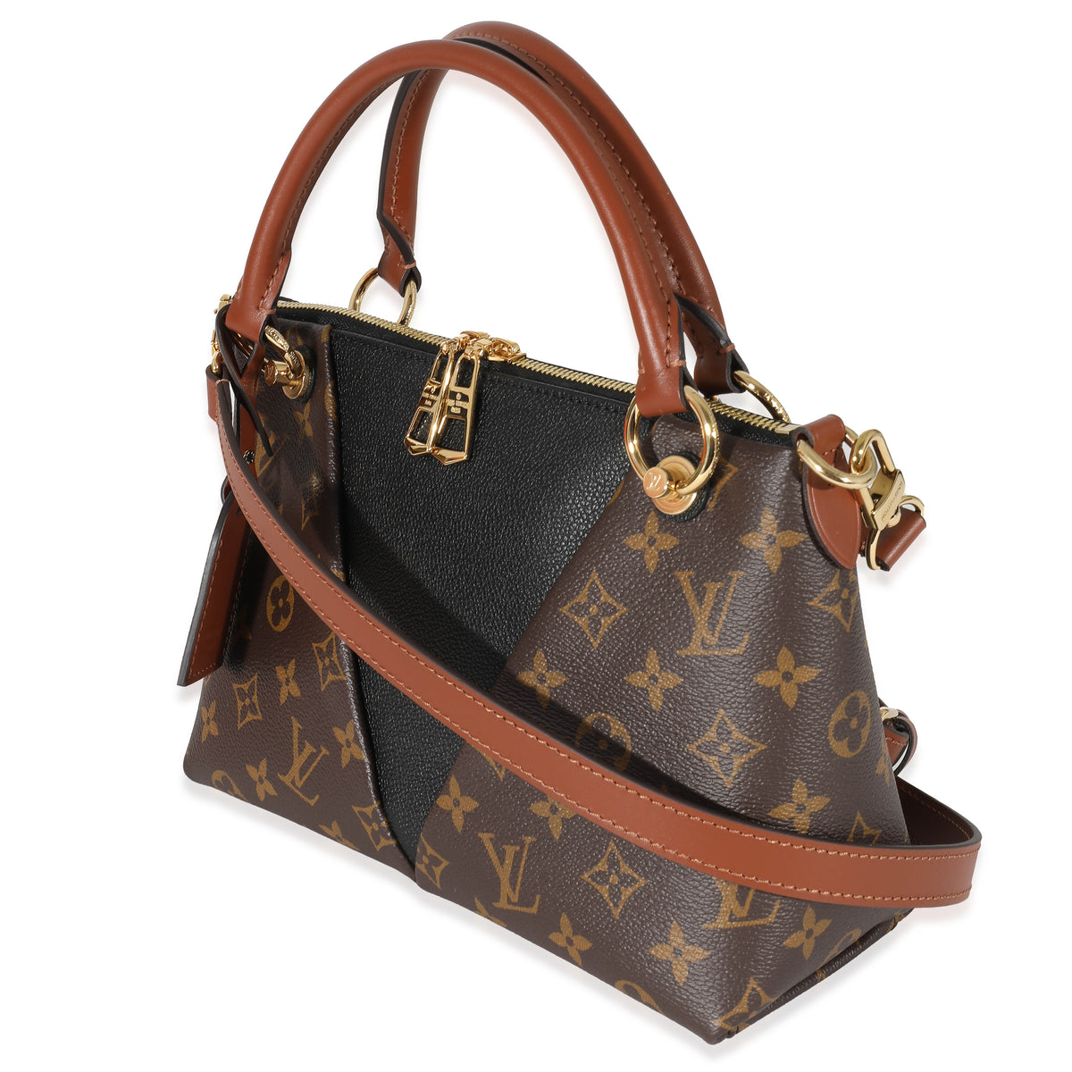 LOUIS VUITTON Women's V Tote BB Canvas in Brown
