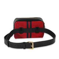 Gucci Red Suede Small Ophidia Belt Bag 85