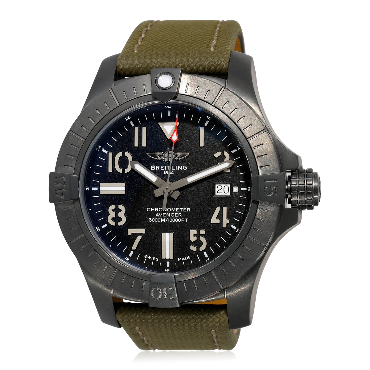 Breitling Avenger Seawolf Night Mission V17319101B1X2 Mens Watch in  Titanium