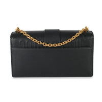 Christian Dior Black Leather 30 Montaigne East West Chain Bag