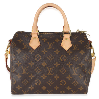 Louis Vuitton Monogram Canvas Speedy Bandoulière 25