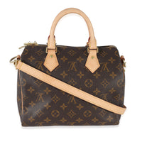 Louis Vuitton Monogram Canvas Speedy Bandoulière 25