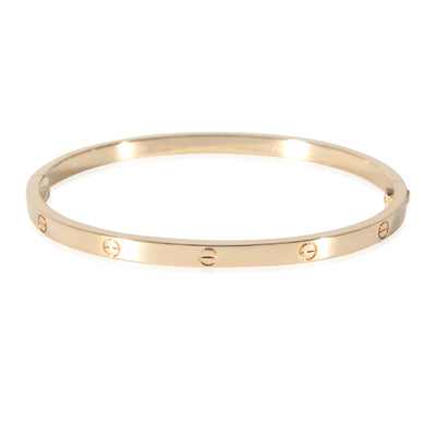 18K Yellow Gold Cartier Love Bracelet, Small Model, Size 16