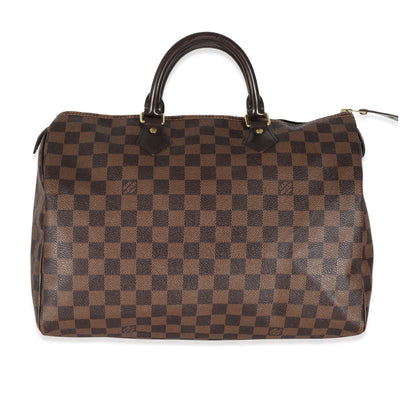 Louis Vuitton Damier Ebene Canvas Speedy 35