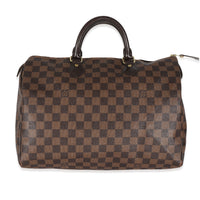 Louis Vuitton Damier Ebene Canvas Speedy 35