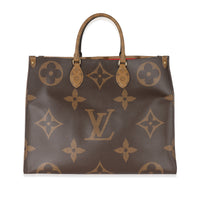 Louis Vuitton Reverse Giant Monogram Canvas Onthego GM