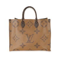 Louis Vuitton Reverse Giant Monogram Canvas Onthego GM