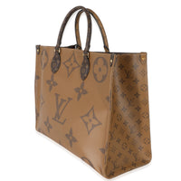 Louis Vuitton Reverse Giant Monogram Canvas Onthego GM