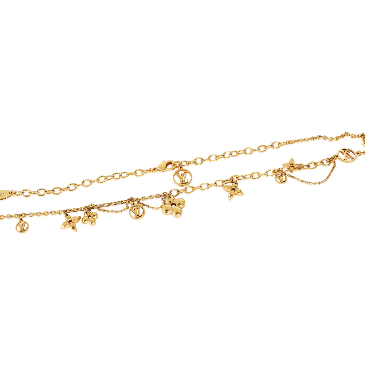 Louis Vuitton Blooming Bracelet in Gold Tone Strass, myGemma