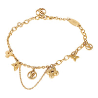 Louis Vuitton Blooming Supple Gold Plated Bracelet