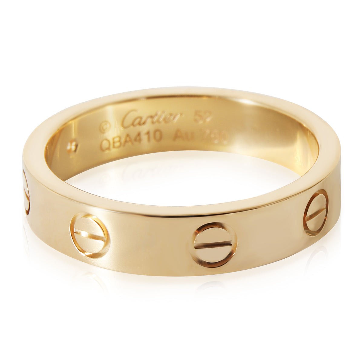 Cartier Love One Diamond Ring in 18K Yellow Gold 0.02 ctw