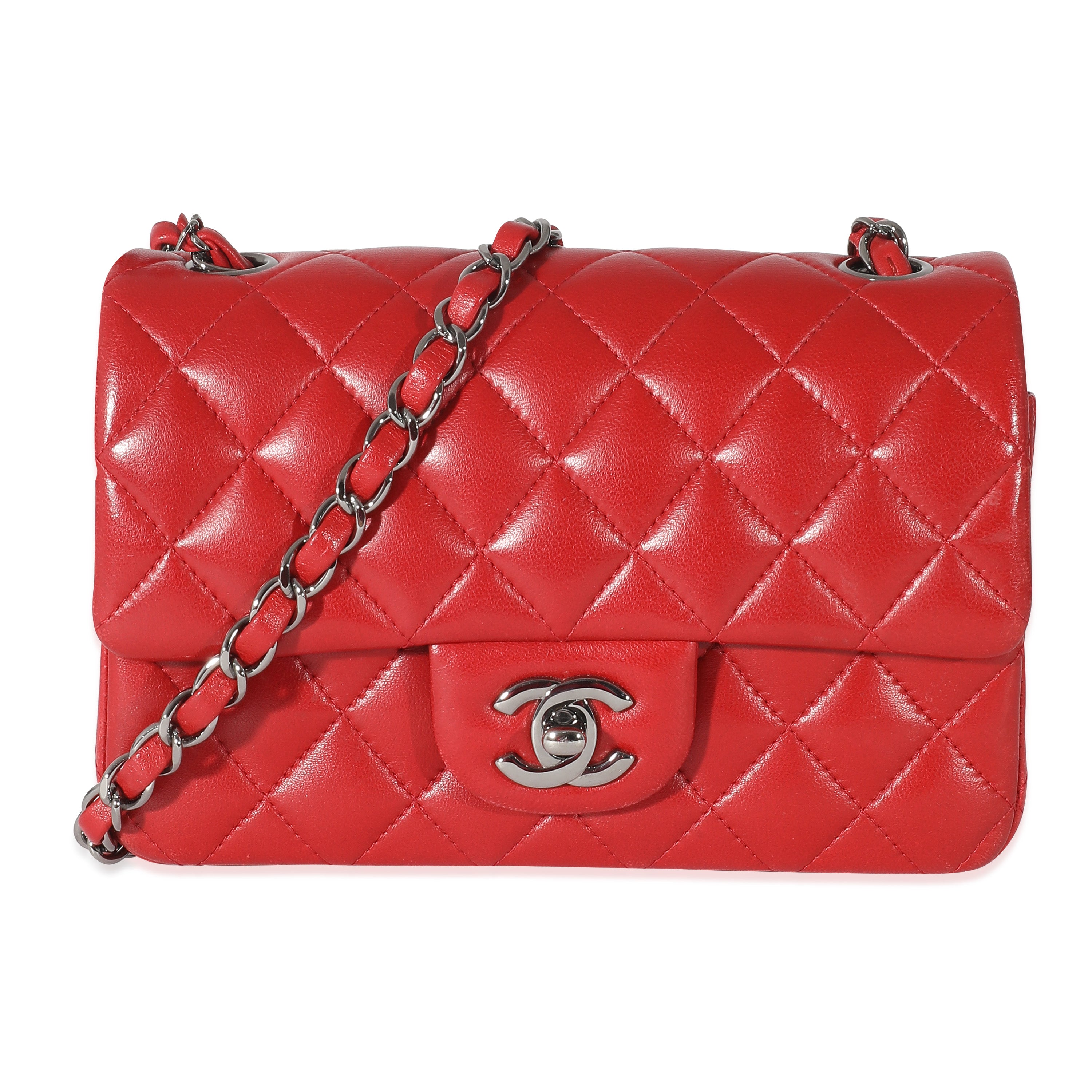 Chanel Pink Ombre Quilted Metallic Lambskin Mini Rectangular Classic Flap  Gold Hardware, 2021 Available For Immediate Sale At Sotheby's