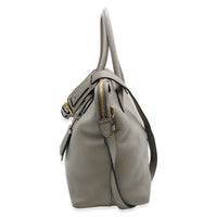 Prada Argilla Leather Vitello Daino Shoulder Bag