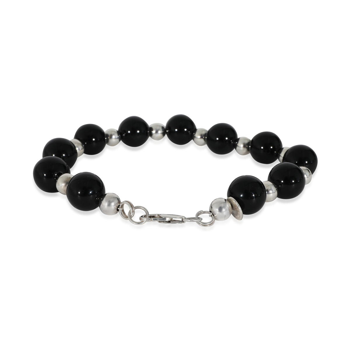 Tiffany & Co. Onyx Bracelet in Sterling Silver