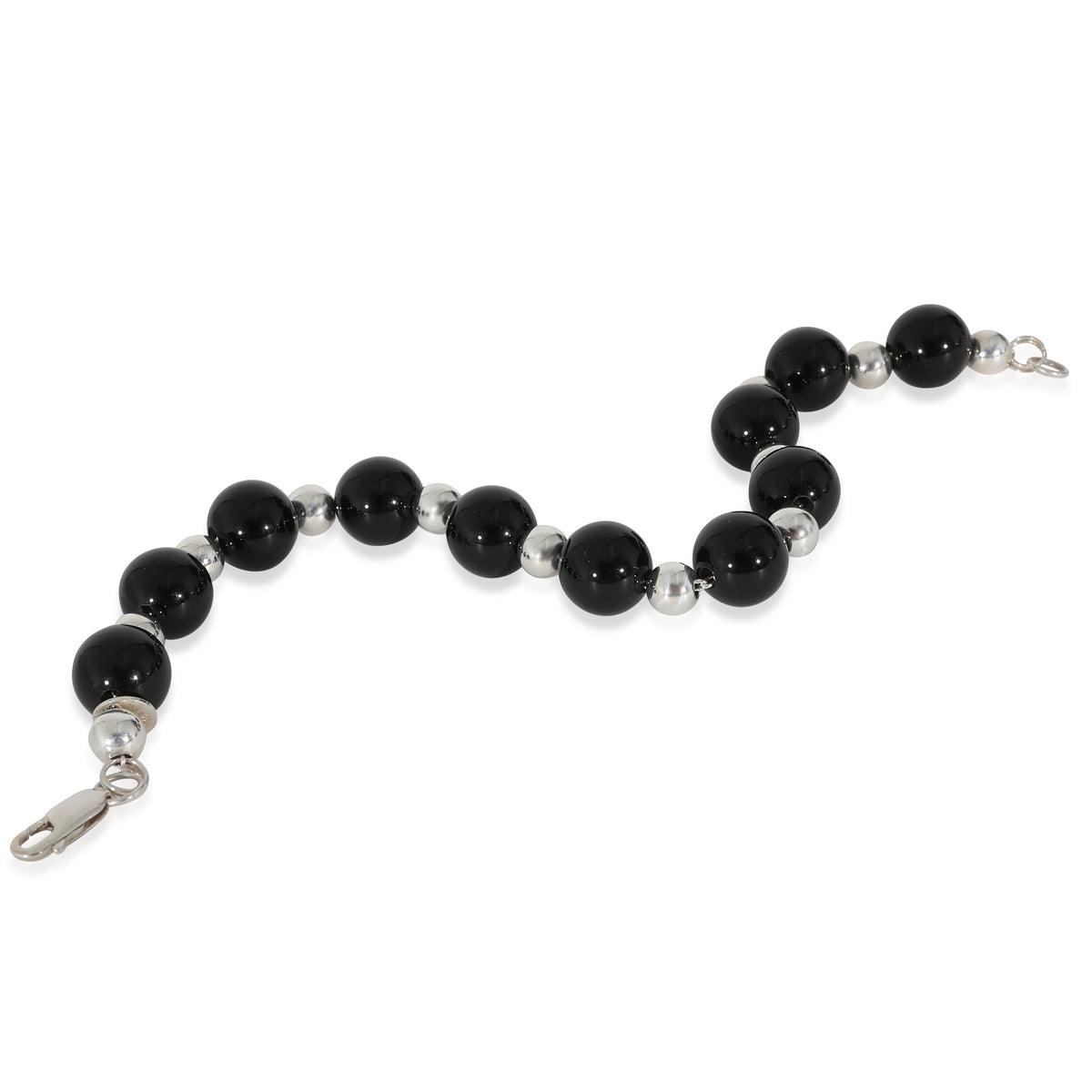 Tiffany & Co. Onyx Bracelet in Sterling Silver