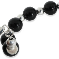 Tiffany & Co. Onyx Bracelet in Sterling Silver