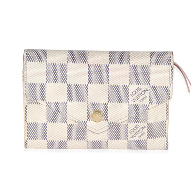 Louis Vuitton Damier Azur Canvas Victorine Wallet