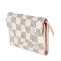 Louis Vuitton Damier Azur Canvas Victorine Wallet