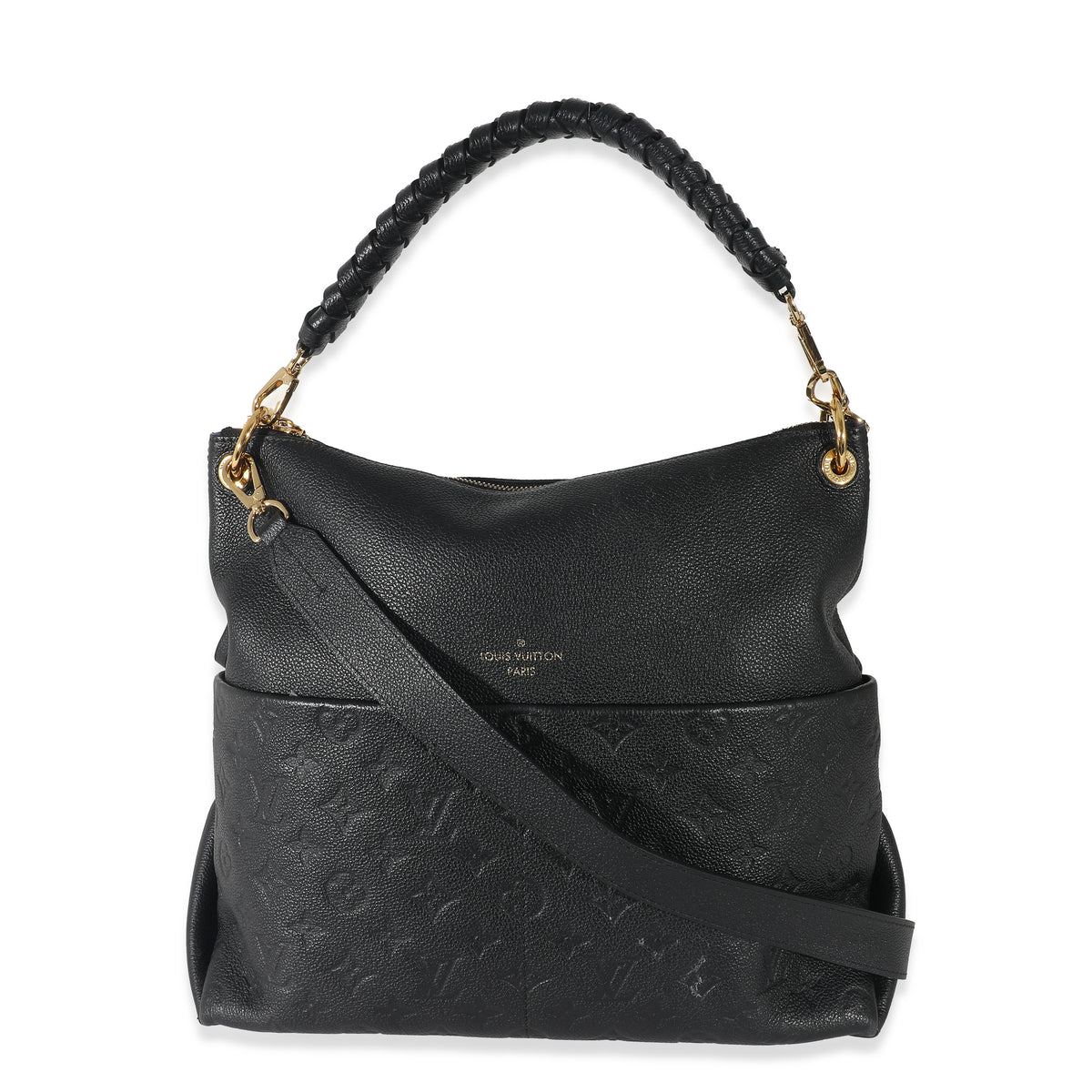 Louis Vuitton Black Monogram Empreinte Leather Maida Bag Louis Vuitton