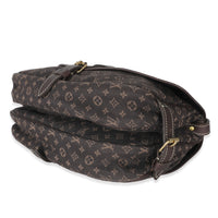 Louis Vuitton Ebene Monogram Canvas Mini Lin Saumur 26