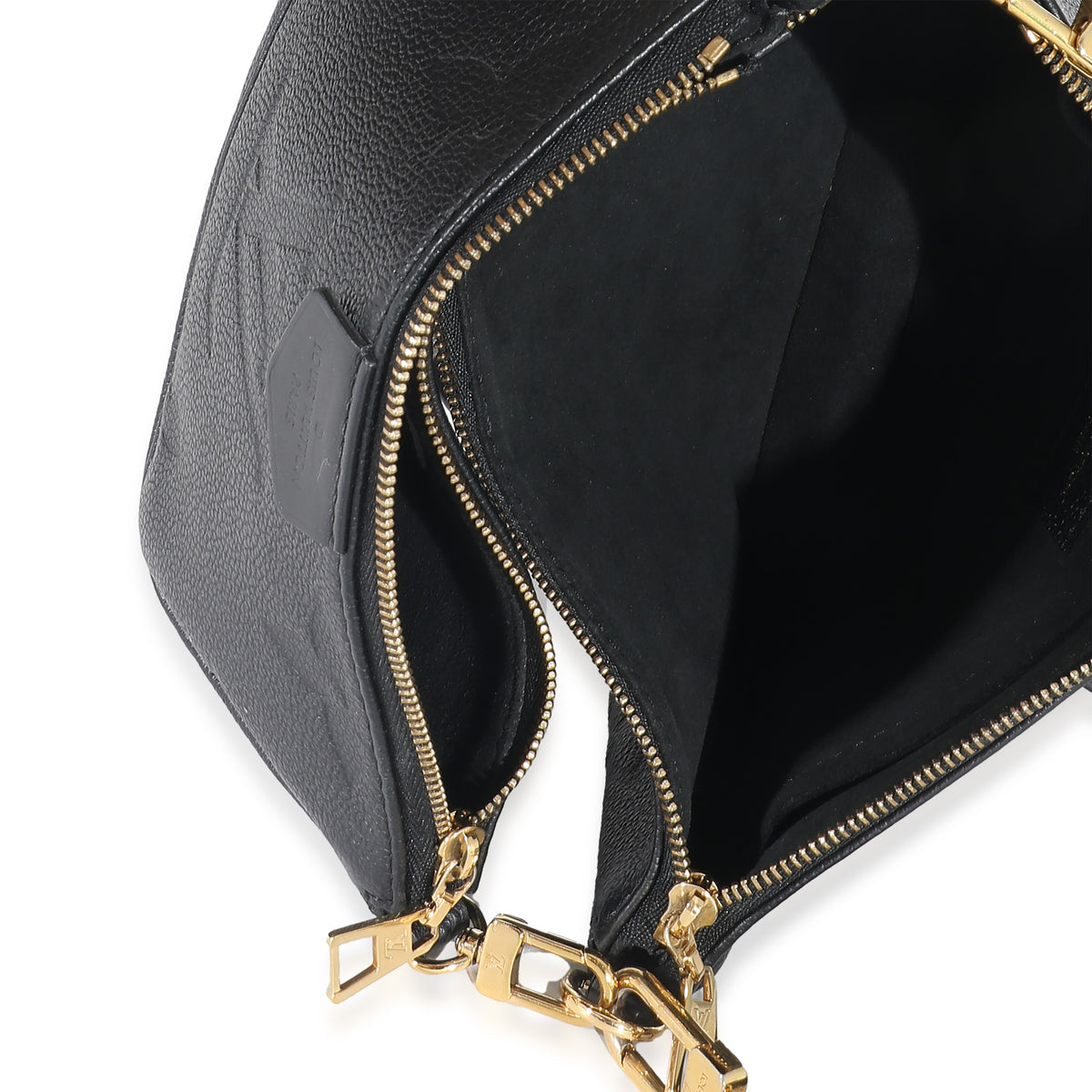 Louis Vuitton Monogram Empreinte Multi Pochette Accessoires 2021 Ss, Black